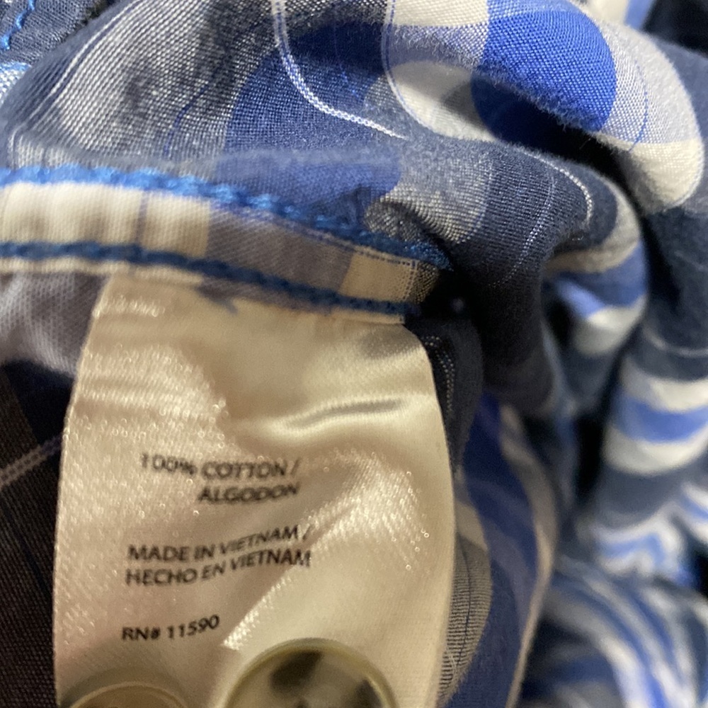Weatherproof blue button down size: XL - Picture 8 of 8